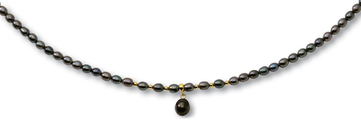 COLLIER ED NOIRE 4-4.5MM ORJ 18CT   0G50 – CED26-J