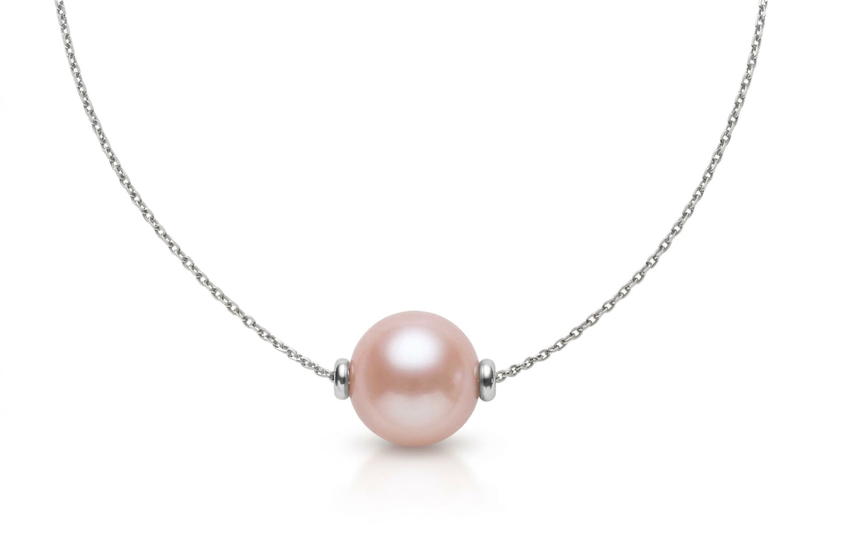 COLLIER OR 18CT ED ROSE 8.5-9 1G40