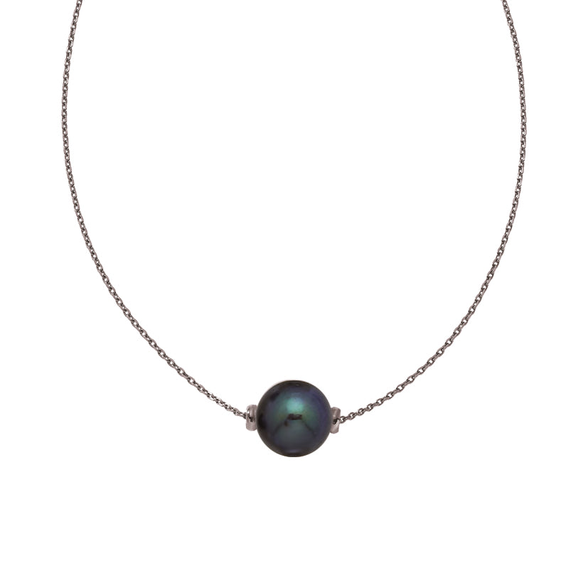 COLLIER OR GRIS 750‰ TAHITI 8.5-9MM 1G40 – CO42T-G