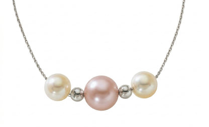 COLLIER OR 18 CT EDB+R 7-9MM