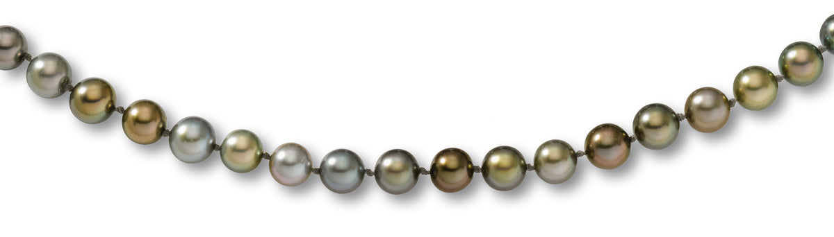COLLIER ORG 18CT TAHITI MULTI 9-10  1G30 – CTSR2-G