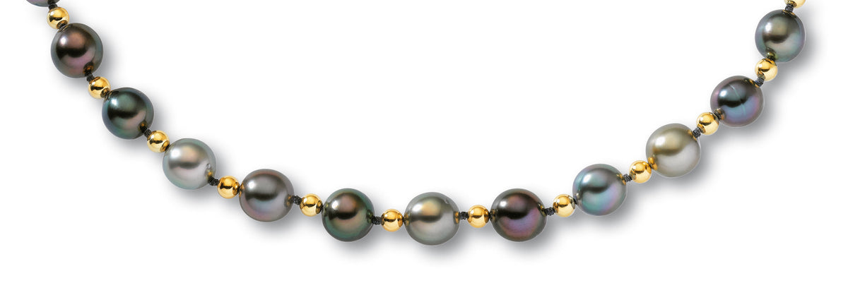COLLIER TAHITI 8-9 BOULES ORJ 18CT  2G90 – CTSRB1-J