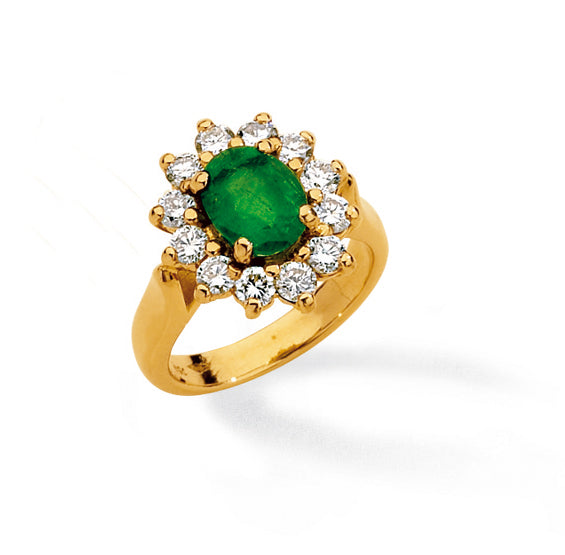 BAGUE OR JAUNE 750‰ D1.20 RUBIS 9*7 7G50 – E125R-J