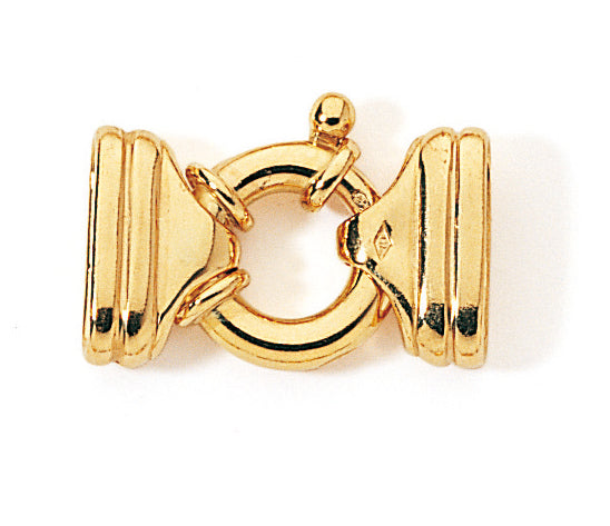 FERMOIR OR JAUNE 18CT 6G80 – FO122-J