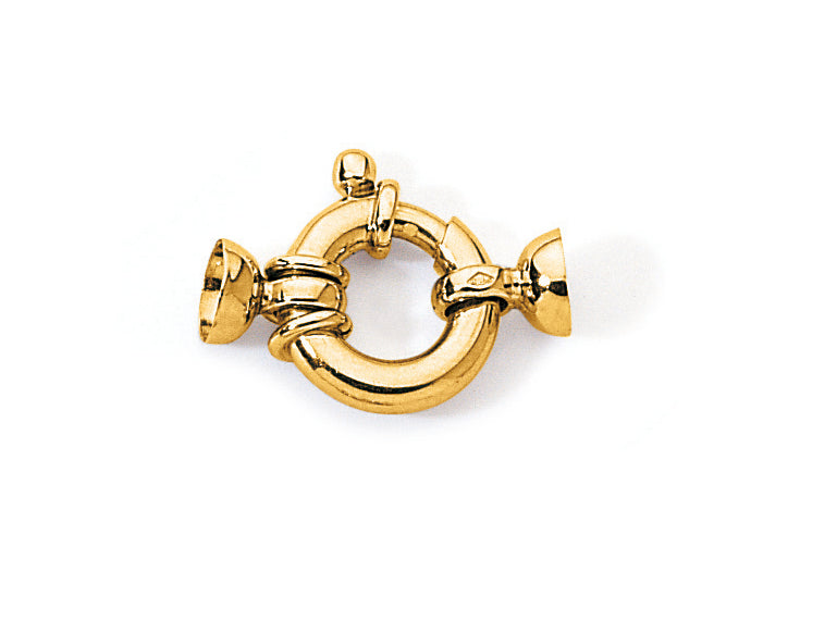 FERMOIR OR JAUNE 18CT – FO124-J